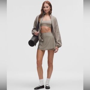 NWT Satin Ballet High-Rise Wrap Skirt XS